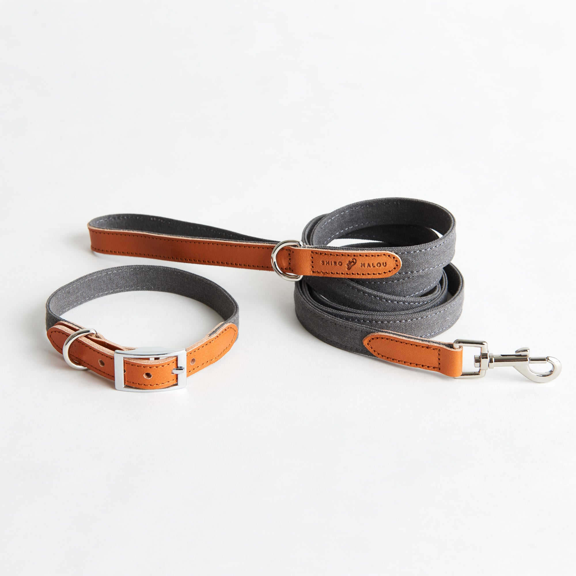 Canvas & Läder Hundhalsband thumbnail